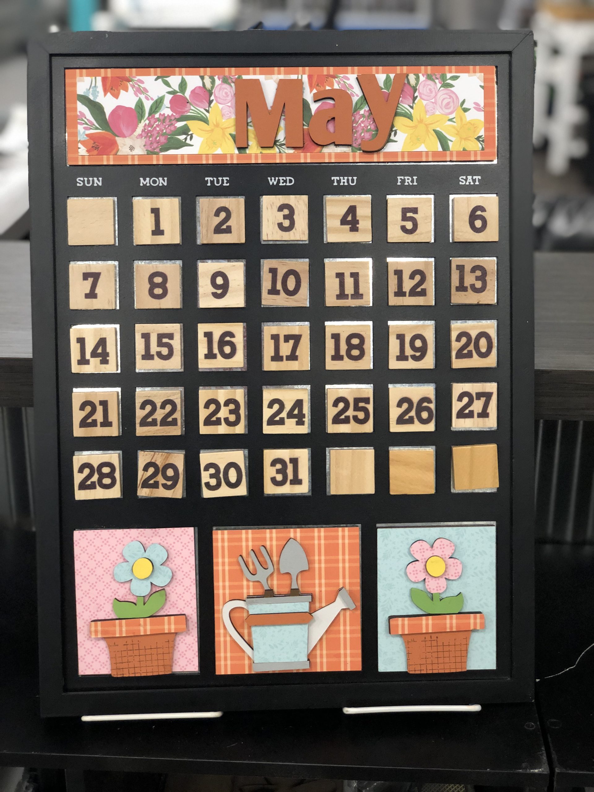 Magnetic Calendar Class – Artzy Haven